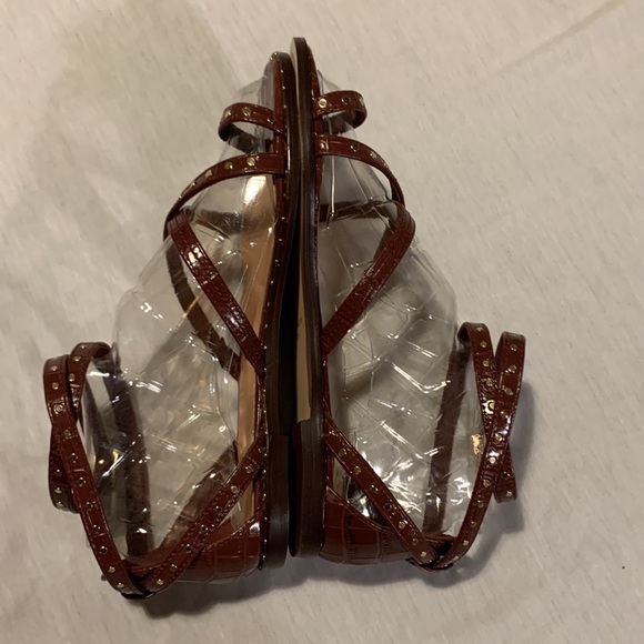 NEW Ted Baker Mathar flat studded gladiator sandals 7 - Picture 5 of 11